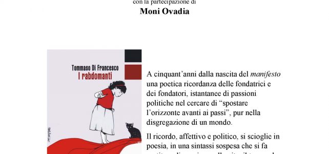 Incontro con Tommaso Di Francesco I rabdomanti. Partecipa Moni Ovadia <span class="dashicons dashicons-calendar"></span>