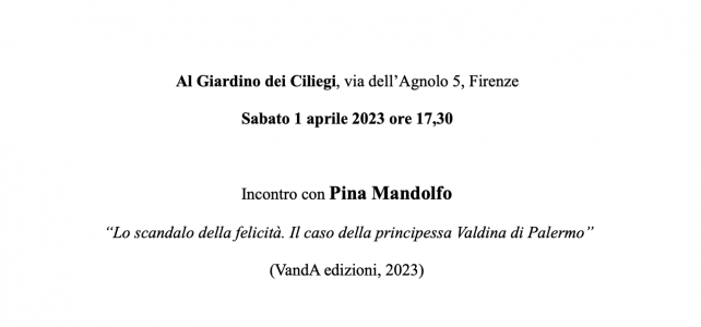 Incontro con Pina Mandolfo <span class="dashicons dashicons-calendar"></span>
