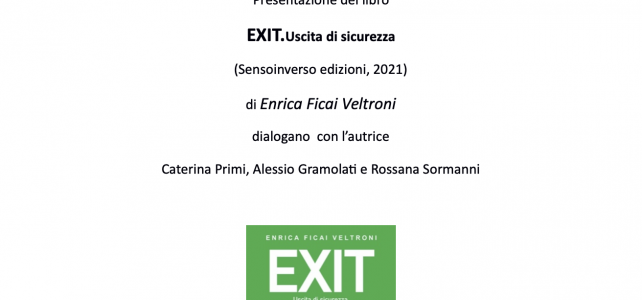 Presentazione del libro “Exit. Uscita di sicurezza” <span class="dashicons dashicons-calendar"></span>
